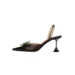 Black 7.5cm heels