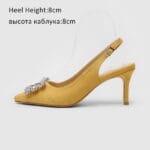 Yellow Shoes 8cm
