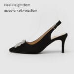 Black Shoes 8cm