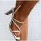 white 8cm heel