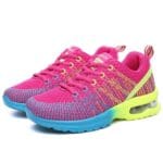 Pink tennis shoes
