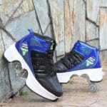 black blue high