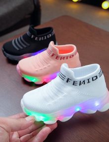 LED Sneakers för barn (Slip-On) shoeking.se rea 2