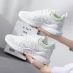 Singlnet white green