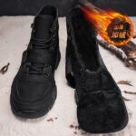 Black with plush