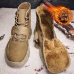 Khaki with plush