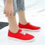 Lace-Up Red